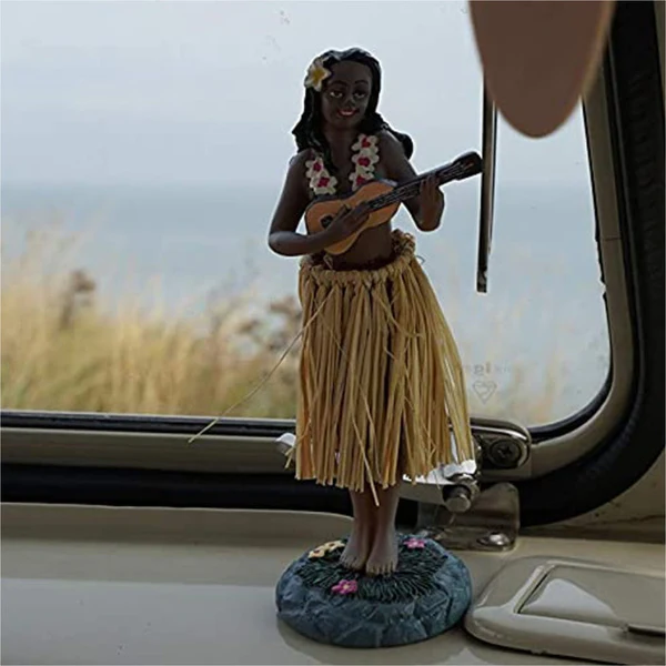 Hawaiian Hula dashboard doll - Image 3