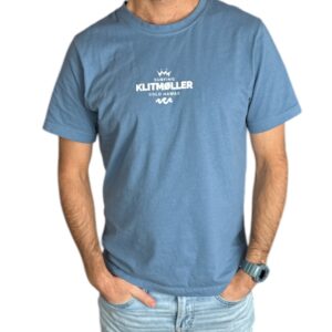 Surfing Klitmøller Organic T-shirt, Denim