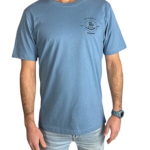 Columbus Classic T-shirt, Denim - Organic