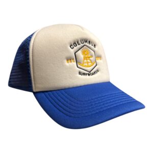 Columbus trucker net cap blue