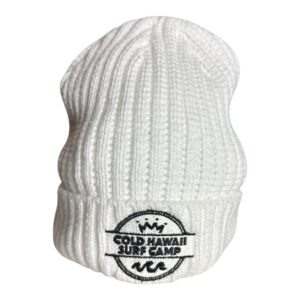 Cold Hawaii Surf Camp beanie white