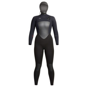 6/5 Womens Infiniti Hooded Wetsuit Black 2026
