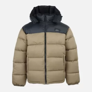 Down jacket JOHNA - Kaki Eco-responsible
